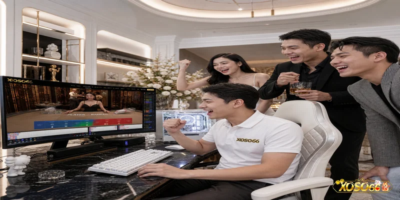 XOSO66 hợp tác AU88 nổi bật qua trải nghiệm baccarat và soi kèo bóng đá trên PC.