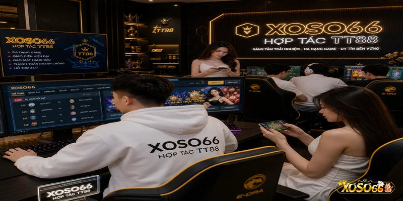 XOSO66 hợp tác TT88 mở rộng trải nghiệm chơi game trên PC và điện thoại.